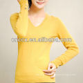 13STC1022 V neck cashmere sweaters